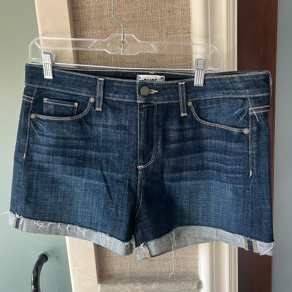 Paige Denim Blue Women's Shorts